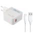 ASPOR A828 EU Micro Fast QC 3.0 Charger With Micro Cable