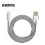 Remax RC-080a 1M USB To Type-C Data Sync Charging Cable - Silver