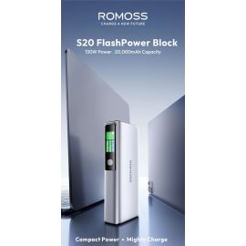 Romoss PPU20 PD 130W Fast Charging Power Bank 20000mAh
