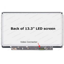 Dell Latitude 13 3340 3350 13.3" 30 Pin Slim Full Side Fitting LED Laptop Screen - HD 1366x768