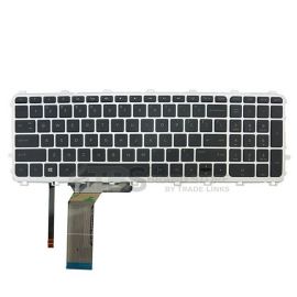 HP Envy 15-J 17-J M7-J 15J 17J M7 J Silver Frame Backlit Laptop Keyboard (Vendor Warranty)