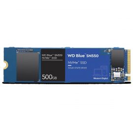 Western Digital 500GB WD Blue SN550 NVMe Internal SSD - Gen3 x4 PCIe 8Gb/s, M.2 2280, 3D NAND, Up to 2,400 MB/s