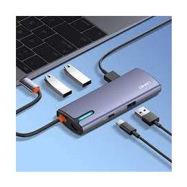 LDNIO 5in1 USB PD 100W Fast Charging Multifunctional USB Hub