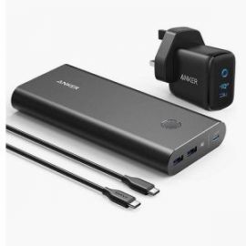 Anker PowerCore 26800 Portable Charger, 26800mAh External Battery with Dual Input Port and Double-Speed Recharging, 3 USB Ports for iPhone, iPad, Samsung Galaxy