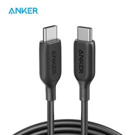 Anker A8856 543 USB-C to USB-C Cable (6ft) · Compatible with High-Speed Charging. A maximum output of 100W allows for high-speed