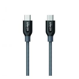 Anker A8187HA1 PowerLine+ 3ft USB-C To USB-C 2.0 High Speed Cable