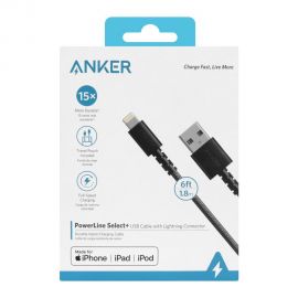 ANKER PowerLine Select USB C TO LIGHTNING CABEL 6FT BLACK