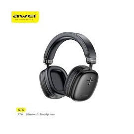 Awei AT6 Wireless Headphones Bluetooth V5.3 Black