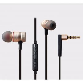 Awei ES-70TY Wired Earphone For iphone Samsung Xiaomi Earbuds Stereo Headset With Micr Metal In Ear Super Bass Earphones