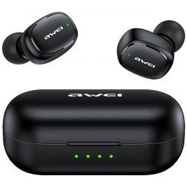 Awei T13 Pro Fone Bluetooth Earphones Wireless Earbuds Bass In-Ear TWS Headphone With Mic HiFi Stereo Gaming Headset Earphone
