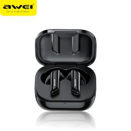 Awei T36 Wireless Bluetooth Earbuds Waterproof Earphones with Mic Touch Control TWS Headset Long Standby Time For All Phone