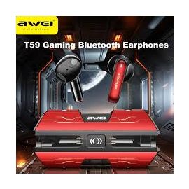 Awei T59 Wireless Bluetooth 5.3 Headphones Gaming Earbuds