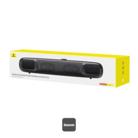 Baseus AeQur Series DS10 Desktop Mini Soundbar Bluetooth Speaker – Black