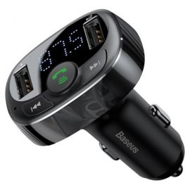 Baseus Bluetooth MP3 Car Dual USB Charger With FM Modulator 