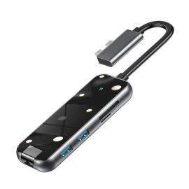 Baseus CAHUB-FZ0G USB 3.0 Splitter HDMI Type-C Hub For Apple Macbook