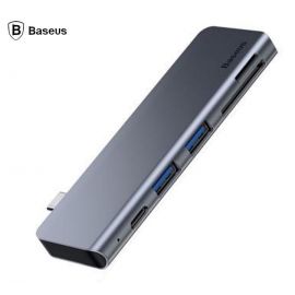 Baseus harmonica 5-in-1 USB Type C Hub Adapter - Cahub-K0g