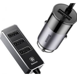 Baseus Multi-functional Car Charger 4 USB Ports 5.5A