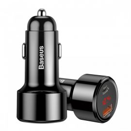 Baseus Digital Display Magic Series PPS Type-C PD + Intelligent QC Car Charger 