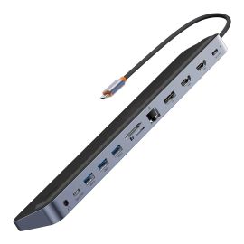 Baseus EliteJoy Gen2 12 in 1 Laptop USB-C Hub Available at thebrandstore.pk 