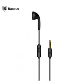 Baseus Encok H09 Single In-Ear Wired Earphone - Black