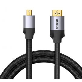 Baseus Enjoyment Series Male Mini DP To HDMI Adapter Cable 1.5m - CAKSX-N0G Price In Pakistan 