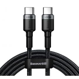 Baseus Cafule Cable Nylon Braided Wire USB Typ C PD Power Delivery 2.0 100W 20V 5A 2m gray (CATKLF-ALG1) 
