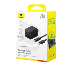 Baseus Palm Type-C 30W Fast Charger with Cable 