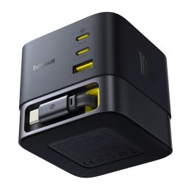 Baseus Super Gan 100W USB-C Retractable Cable Desktop Charger