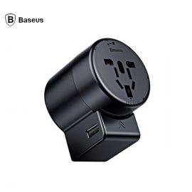 Baseus Anpin Series 3 Universal Power socket  2 USB Charging Ports