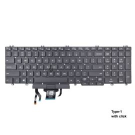 Dell Latitude 5500 5501 2019 (Not for Old E5500 or E5550) Precision 3540 3541 2019 Backlit Laptop Keyboard 
