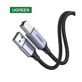 UGREEN 80803 Printer Cable, 6 FT USB A to B, Nylon Braided USB B Scanner Cord Compatible with Epson, Canon, HP, Brother, Dell, Samsung, Piano, DAC