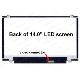 Dell 523GF 0523GF 70V03 070V03 9TWF0 09TWF0 14.0" LED Glossy 40-Pin Slim Screen 1366x768 in Pakistan