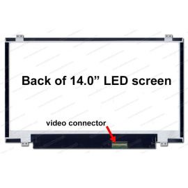 Lenovo Ideapad S400 S400U U410 U450 U450P V460 Y460 Y460P Y470 Y470P 14.0" LED Glossy 40-Pin Slim Laptop Screen 1366x768 in Pakistan