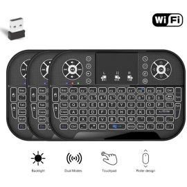 JEQANG Mini Wireless+Bluetooth Keyboard with JA-506