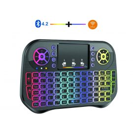 JEQANG Mini Wireless+Bluetooth Keyboard with Backlight JA-501 available theBrandstore