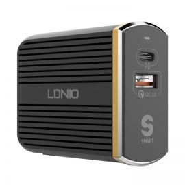 Ldnio A2502C EU Plug QC3.0 USB+ Type-C PD Travel USB Charger