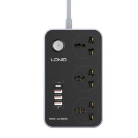 Ldnio SC3412 Fast Charging Power Extension With 20W USB C PD Port 3 QC 3.0 Ports in Pakistan