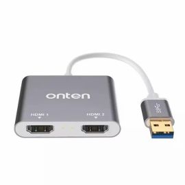 ONTEN 59175 USB 3.0 TO DUAL HDMI ADAPTER
