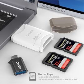 Onten 2-in-1 USB 3.2 Gen1 Card Reader OTN-KSS- C1