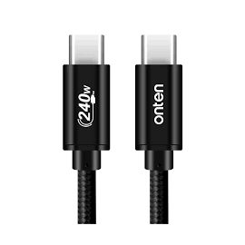 ONTEN CC201 TYPE C TO TYPE C PD 240W FAST CHARGING DATA CABLE