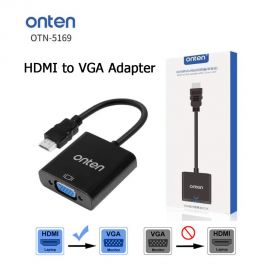 Onten HDMI to VGA Adapter With 3.5mm Audio Jack OTN-5169 in Pakistan