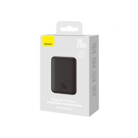 Baseus Power bank PPCX020001 6000mAh Magnetic Wireless Charging 20W With 50cm Type-c to Type-c Cable Black