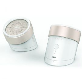 QCY BOX 1 Bluetooth V4.2 Dual Bluetooth Speaker Metal Slope Amplifier Rotary Light Music Vibrant