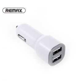 Remax RCC201 Dual USB Car Charger Adapter For Cellphone Power Bank Tablet GPS 
