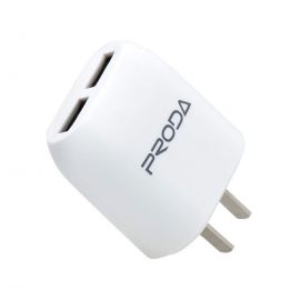 Remax Proda RP U21 Dual USB Wall Charger 2.1A For Android Mobiles