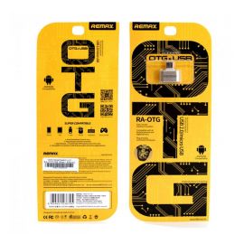 REMAX OTG Micro To USB Smart Connection Adapter 