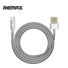 Remax RC-080a 1M USB To Type-C Data Sync Charging Cable - Silver