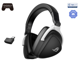 Asus ROG Delta S Wireless Lightweight Gaming headset with 2.4 GHz and Bluetooth connectivity, 