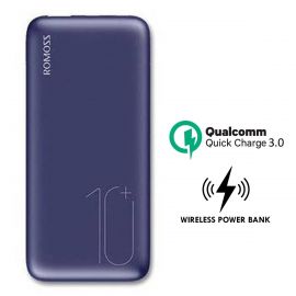 Romoss WSL10 Wireless Power Bank 10000mAh Two Way Quick Charger in Pakistan
