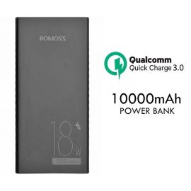 Romoss PHG10 Plus 18 Watt Power Bank 10000mAh QC 3.0 PD 3.0 Fast Charging